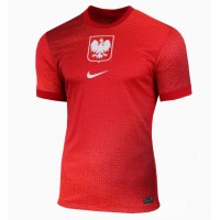 Camisa de Futebol Polónia Equipamento Secundário Europeu 2024 Manga Curta